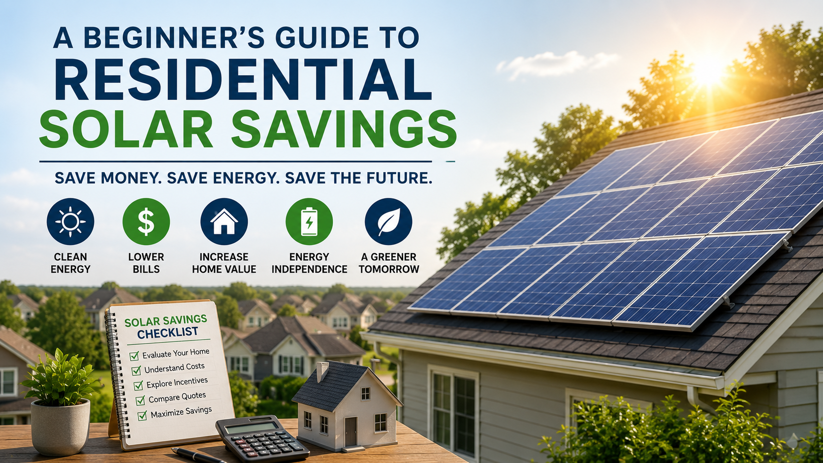 Beginner Guide to Residential Solar Savings
