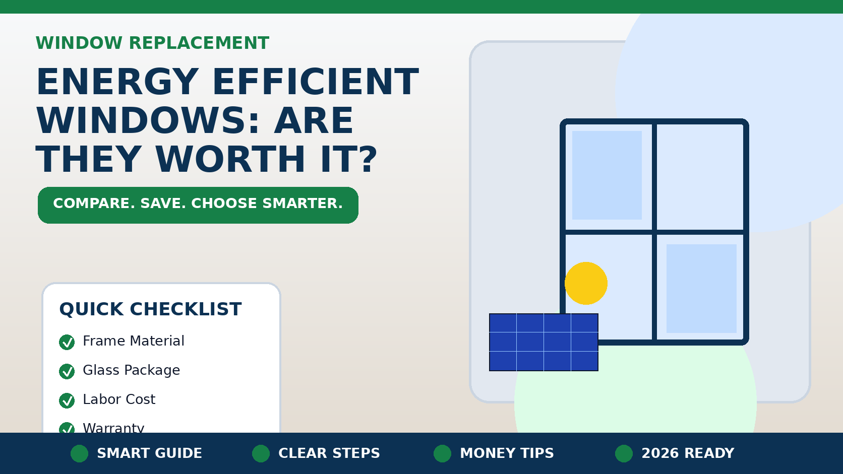 Energy Efficient Windows: Are They Worth It?