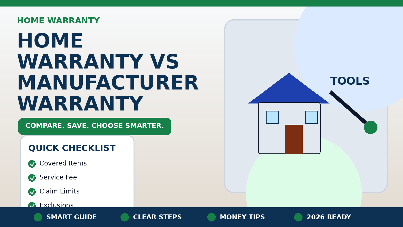 Home Warranty vs Manufacturer Warranty