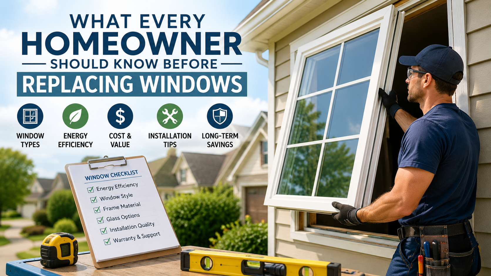 Window Replacement Guide for Homeowners