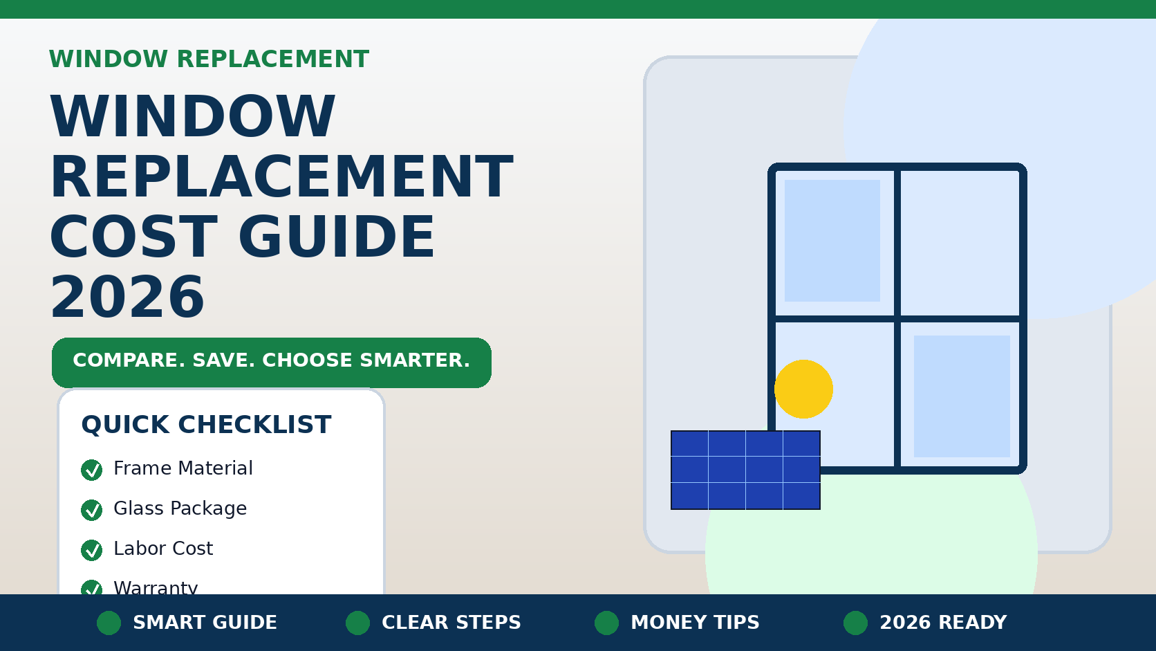 Window Replacement Cost Guide 2026